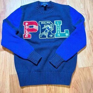 Polo Ralph Lauren Boys/Youth Letterman Sweater 12/12
